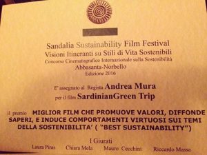 foto premio SGT Sandalia